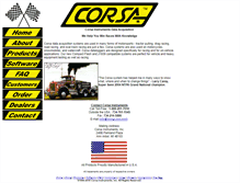 Tablet Screenshot of corsa-inst.com
